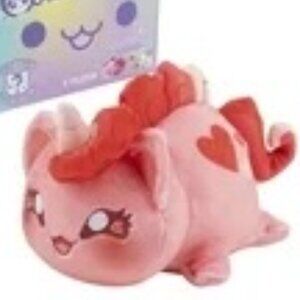 Official Aphmau MeeMeows Plush Limited Edition Unicorn Cat Red Rare